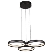 Olympus Aluminium 3 Ring Tri-Colour LED Pendant